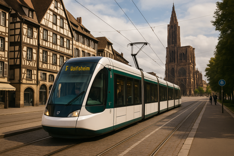 Extension du tram F à Strasbourg
